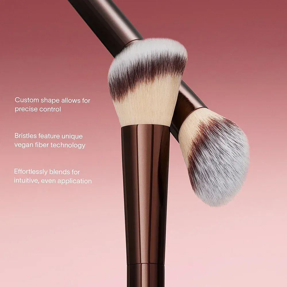 No. 15 Hourglass Blush Brush Angled Contour Blush Stippling Brush Cheeks Cream Liquid Blushes Makeup Brushes Cream Blush Brush — image 3
