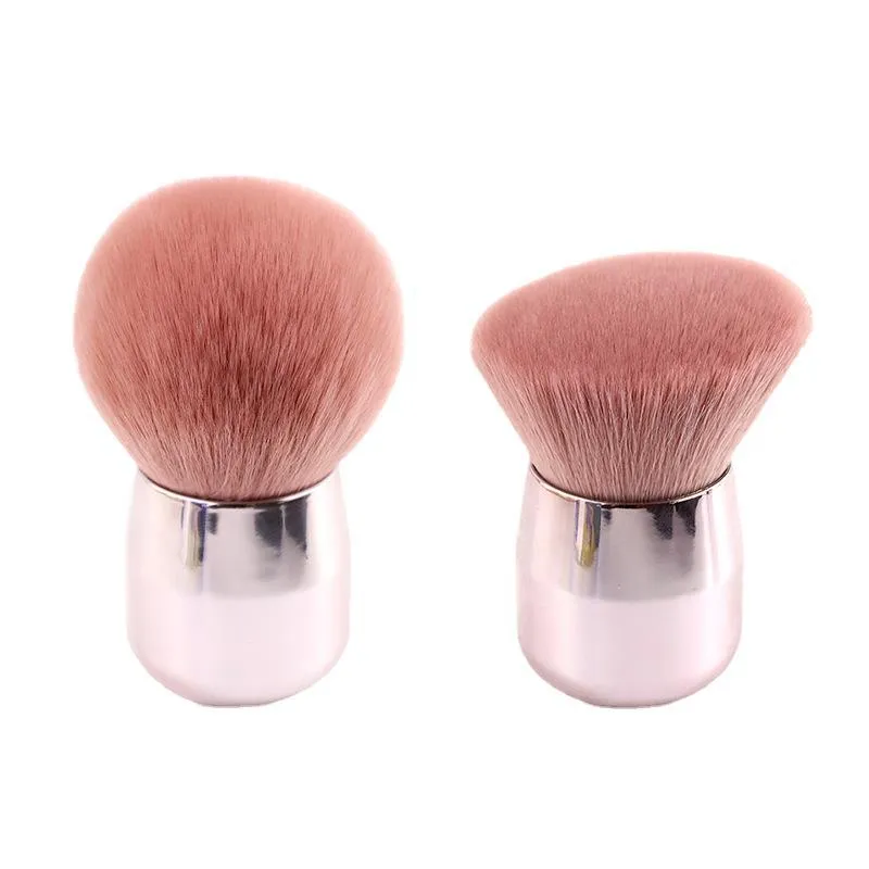1/2 PCS Fluffy Loose Powder Blush Brushes Portable MINI Luxury Makeup Brush Travel Cosmetic Make Up Tools For Women Girls — image 6