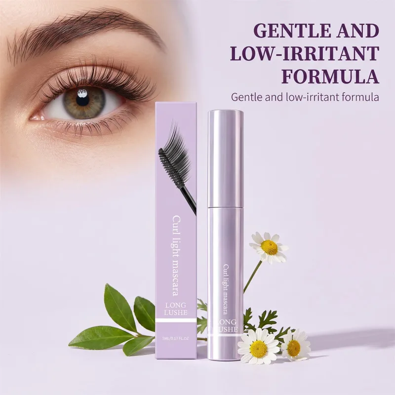Waterproof 3D Lengthening Mascara Black Eyelash Extension Eye Lashs Brush Long-Wearing Silk Volumizing Mascara Cosmetics Gift