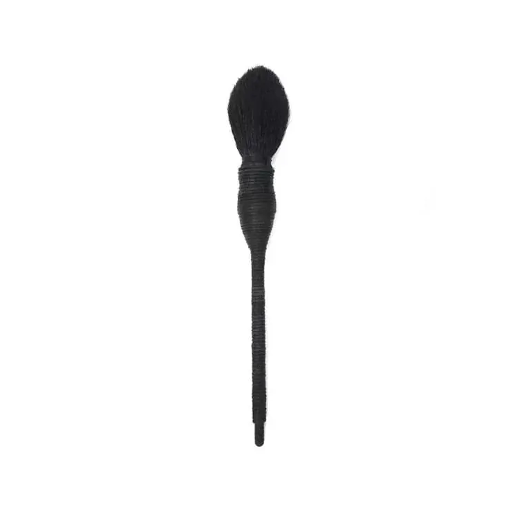 Flat Goat Wool Rattan Makeup Brushes Profesional Foundation Blush Loose Powder Contour Brush for Beauty Make Up Brushes