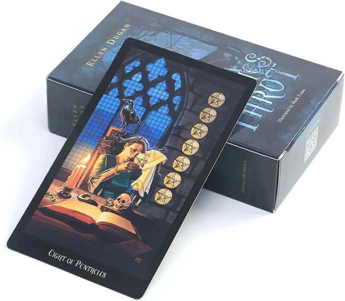 Witches Tarot Divination Board Game English Version Beginners Fortune Family Party Funny Table Game 78PCS Hot Selling