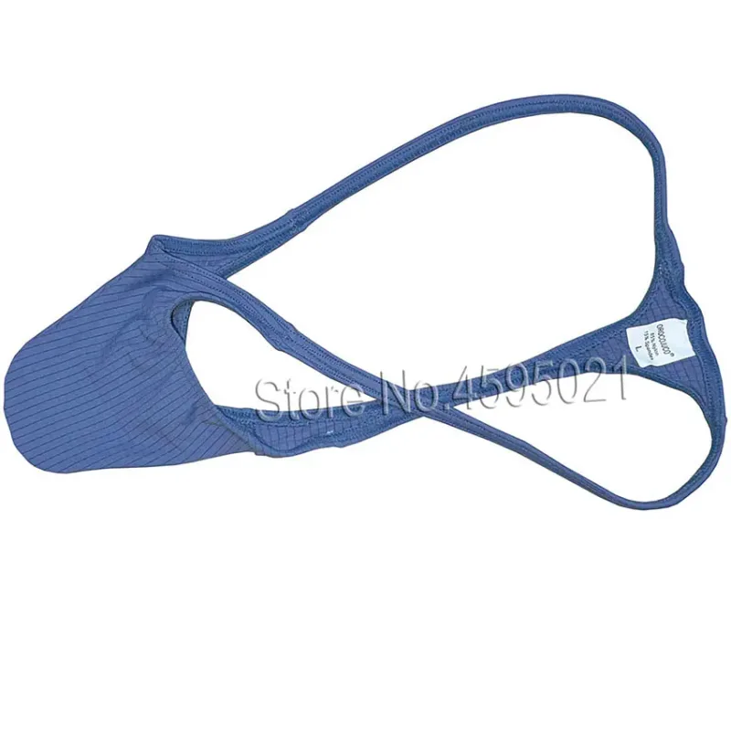 Men's Underwear Thong Contour Pouch Tangas Rise Cheeky Underpants Low Rise Beach Briefs Bikini Single Layer Quick Dry Silky