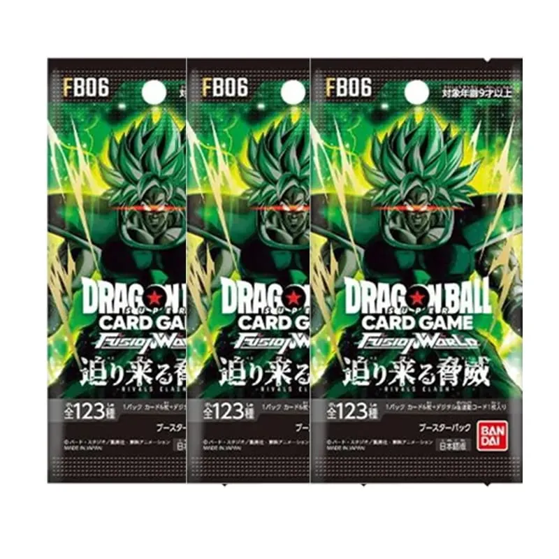 FB01-06 Booster Packs SUPER CARD GAME Fusion World TCG Collection Card Child Toy