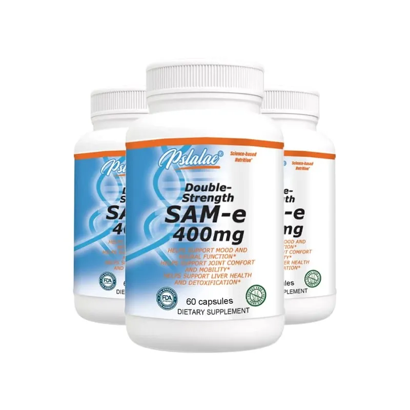 Sam-E 400mg Joint Supplement - Supports Joint Health Brain Function Improves Mood Boosts Energy Levels Relieves Stress