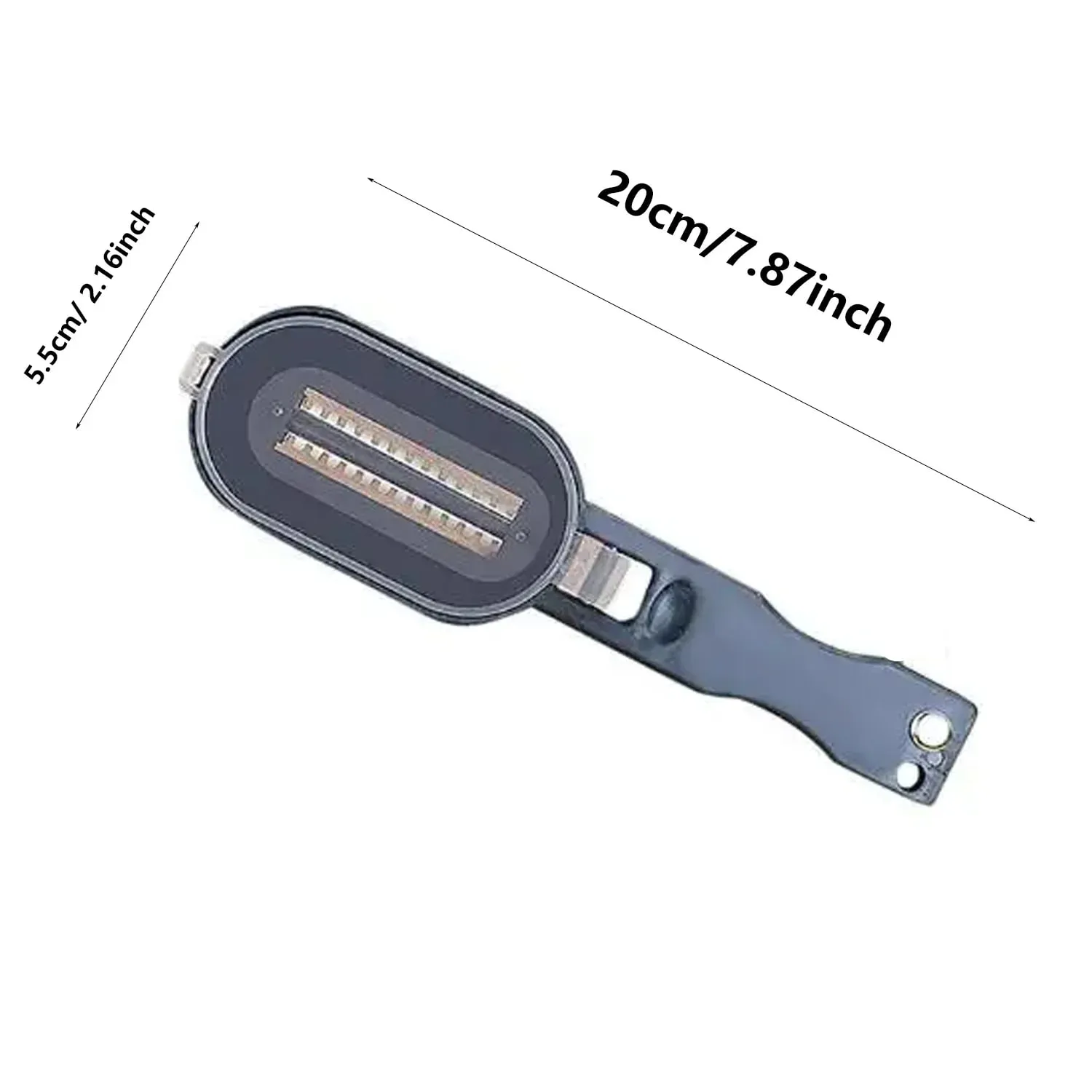 Practical Fish Scale Remover Plastic Fruit and Vegetable Peeler Descaling and Cleaning Scraper with Accessories Folding Knife
