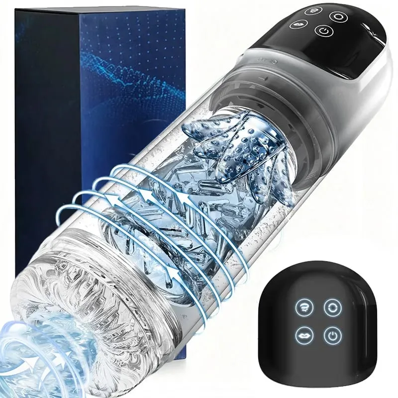Automatic Male Masturbator Cup 7 Sucking Rotating Licking Modes Pocket Pussy Stroker Blowjob Penis Pump Sex Toys For Men — image 9