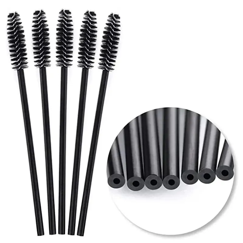 50/1000pcs Disposable Eyelash Brushes Eyelashes Extension Tools Eyebrow Brush Mascara Wands Applicator Spoolers Makeup Tools — image 3