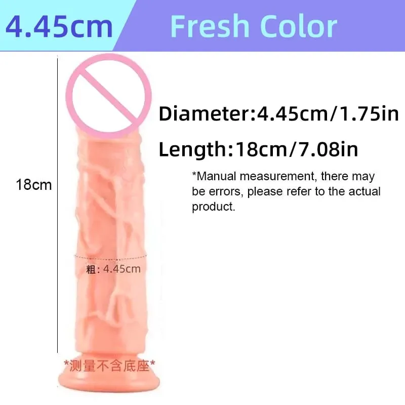 Realistic Silicone Dildo with Suction Cup G-Spot Anal Dildos Strapon Dick Butt Plug Masturbat Adult Sex Toys for Man Women