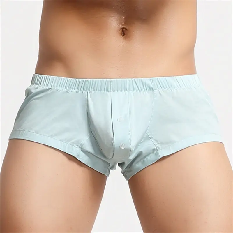 Shorts Underwear Men Sexy Underpants Arrow Panties Home Sleepwear Casual Shorts U convex Penis Pouch Boxers