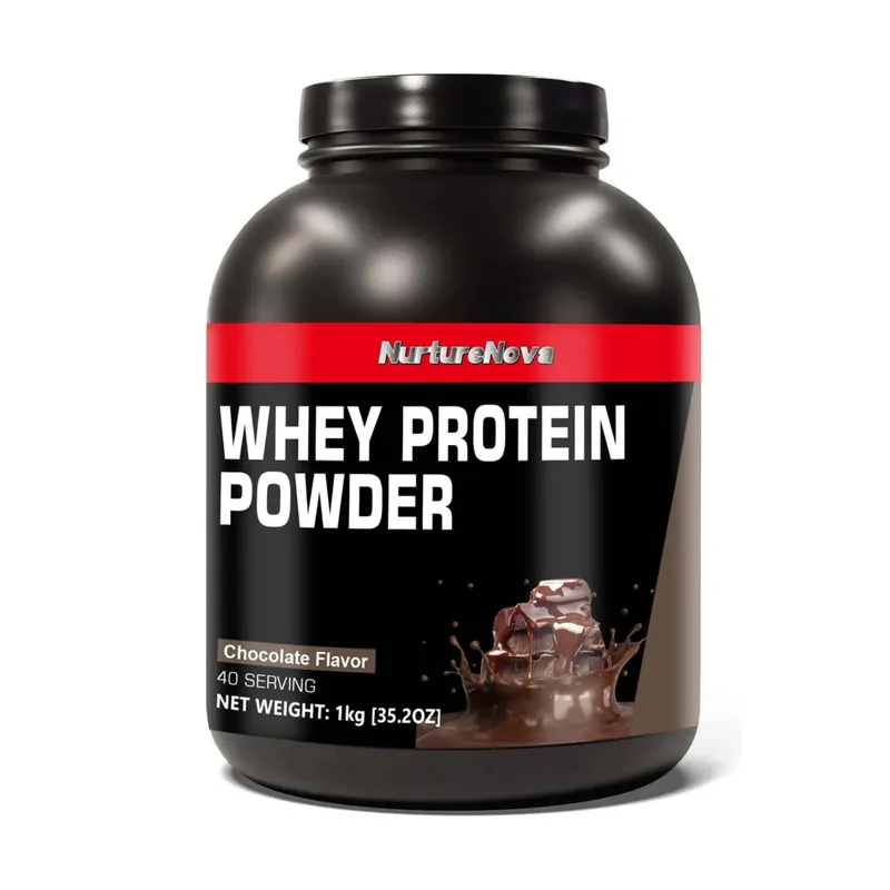 NurtureNova Whey Protein Powder 40 Servings Protein Drink Mix for Adults Chocolate Matcha Strawberry Flavor Daily Nutrition