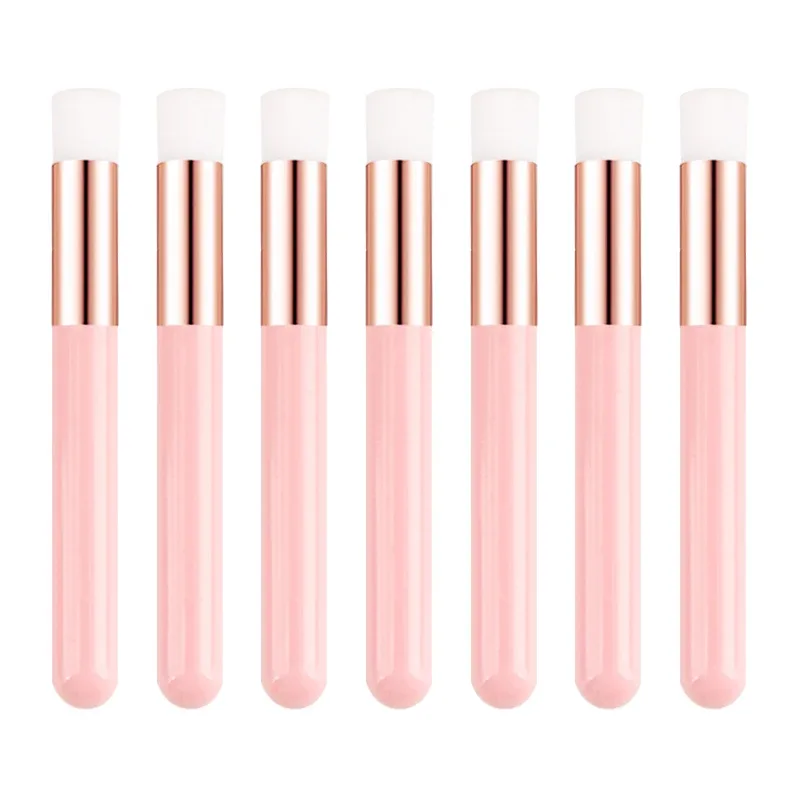 5pcs Eyelash Clean Brush Lash Shampoo Comb Hollow Eyelash Extensions Brush Peel Off Nose Pore Blackhead Remover Makeup Brushes