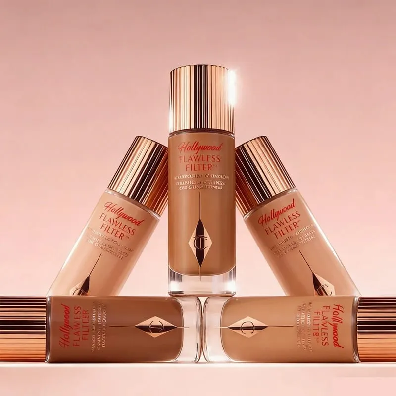 Charlotte Tilbury CT Highlighter Foundation hellt kontinuierlich die Textur des Make-up-Feuchtigkeits-Concealers im Puder auf
