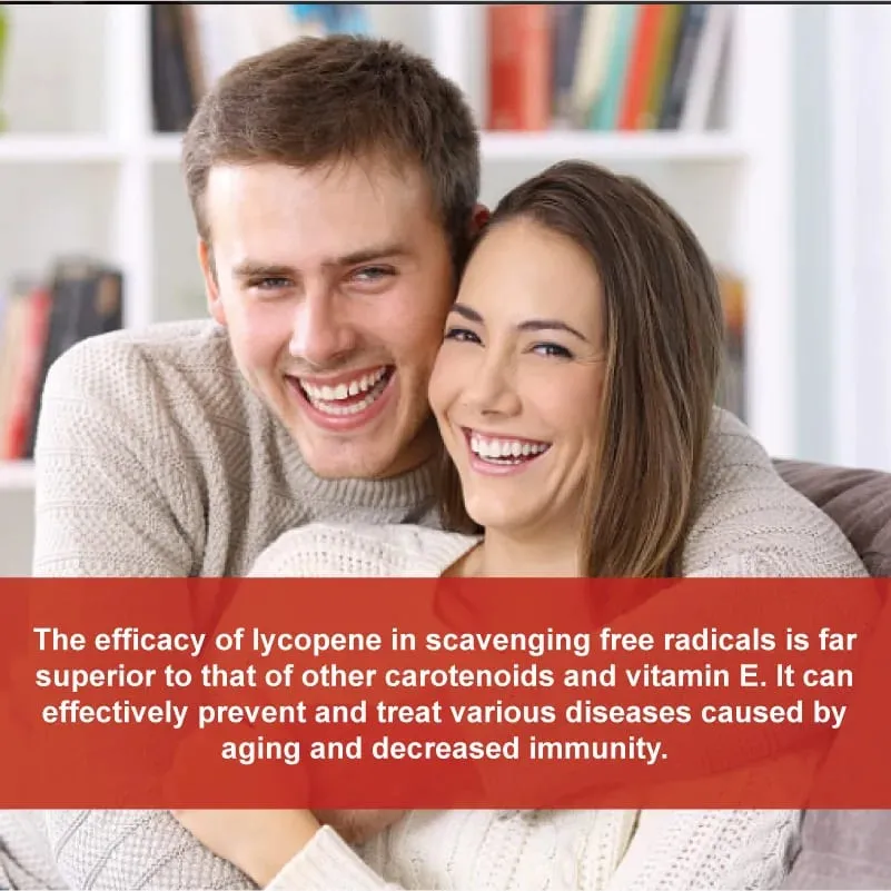 60/120p Plant Lycopene Capsule Regulating Prostate Urinary System & lmmunity Health Food Lycopene Supplements