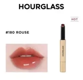 Hourglass Solid Lip Glaze Lipstick Volumising Liquid Concealer Stick Lip Gloss Blush Cream Lasting Nourishing Makeup Cosmetics
