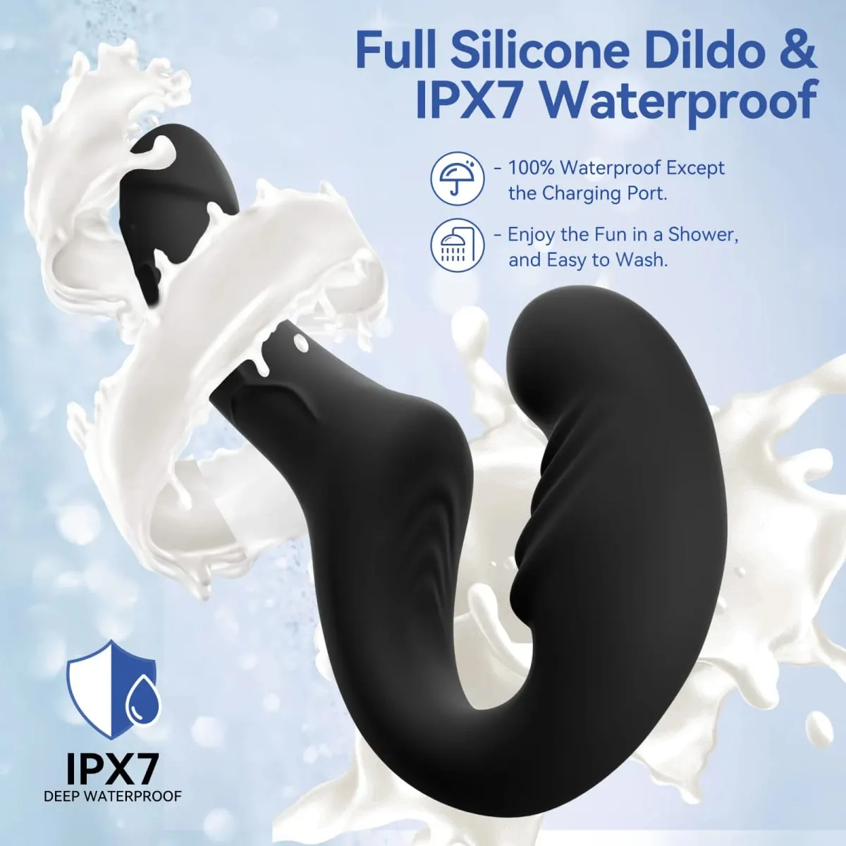 6 Inch & 4 Inch Strap On Double Sided Dildo 10 Strong Vibrating Anal Clitoral G Spot Vibrator Pegging & Lesbian Sex Toys — image 4