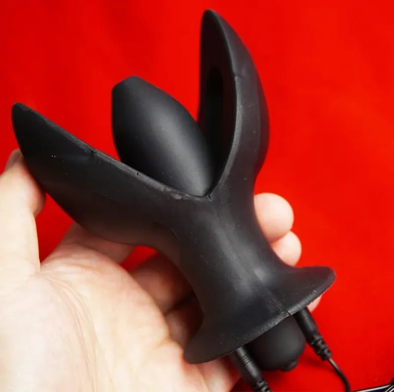 Electro Anal Electrode Bi-Polar Electric Shock Vaginal Butt Plug Sex Toys Estim E-stim Electrosex Electroshock Electrostimulator