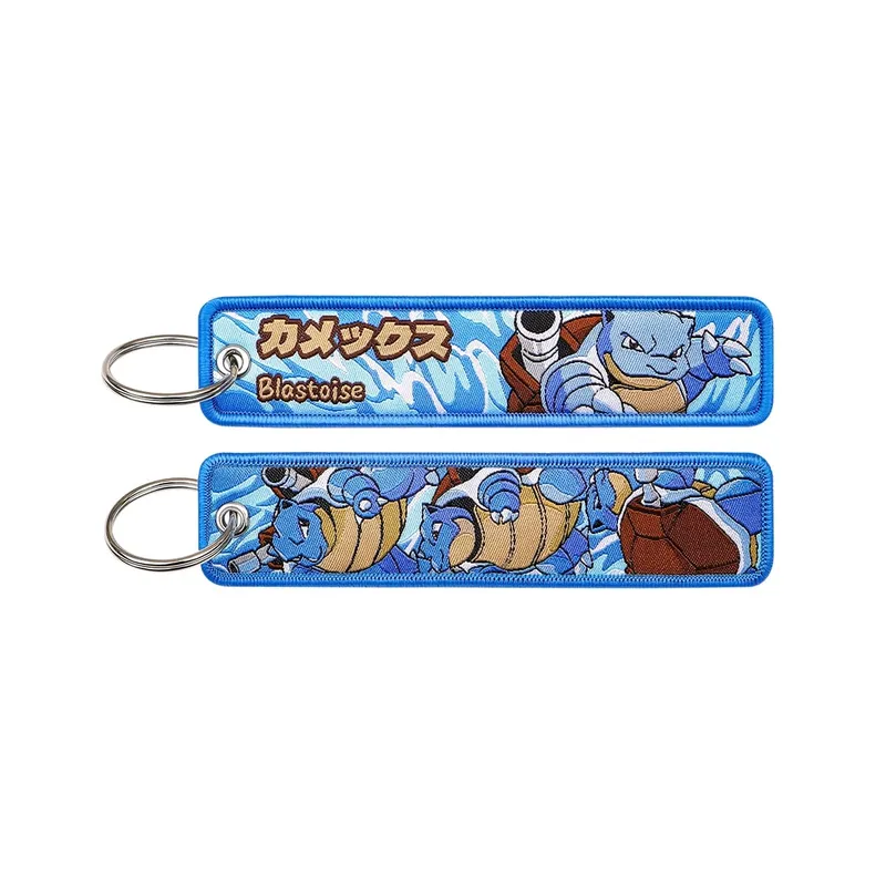 1 PCS Anime Game Monster Key Chain for Motorcycles Key Fobs Holder Men Women Key Tags Key Ring Jewelry Accessories Toys Gifts