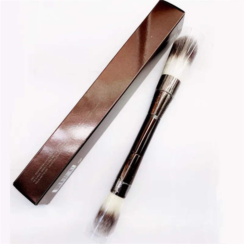 Hourglass Makeup Brushes Face Large Powder Blush Foundation Contour Highlight Blending Retractable Kabuki Cosmetic Brush Tools