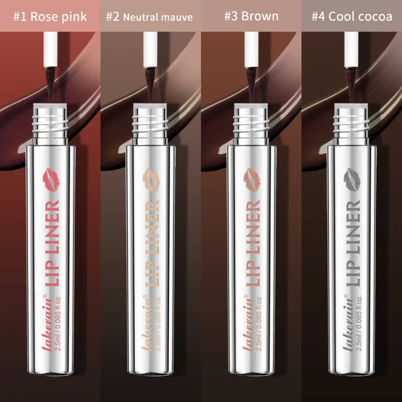 Lip Liner Pencil Peel Off Lip Stain Tattoo Long Wearing Matte Waterproof Smudge Proof Transfer Proof Lip Cosmetic For All Day — image 4