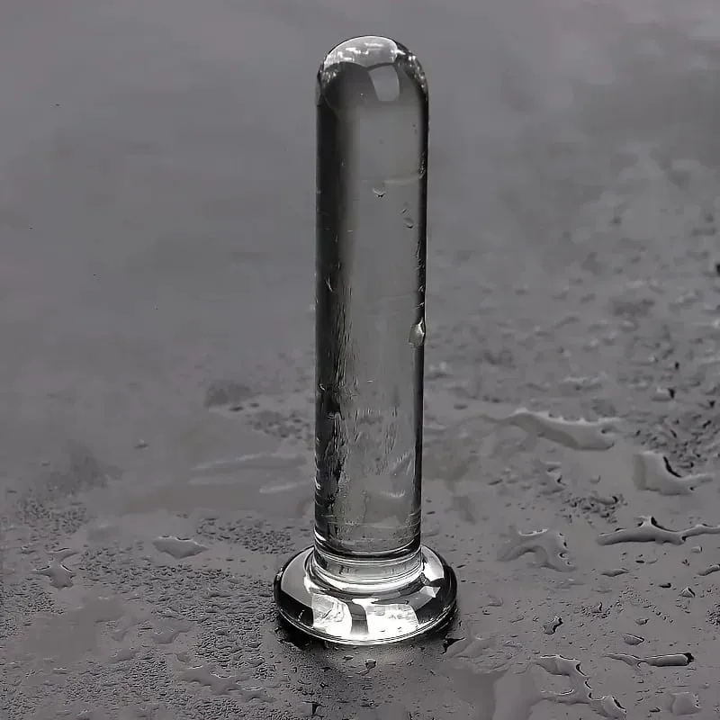 Transparent Anal Plug Dildo Adult Sex Toys Shape Butt Plug Dildos BDSM Anal Pleasure Sex Toys Anal Trainer For Women&Men Couple