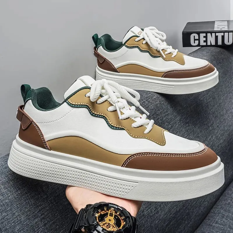 Men's shoes 2026 trend versatile sports and leisure board shoes fashionable outdoor white shoes comfortable and breathable — image 7