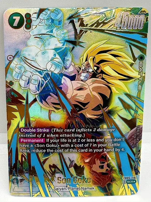 Super Card Game Fusion World Saiyan Goku Broli Toys Hobbies Hobby Collectibles Game Collection Anime Cards