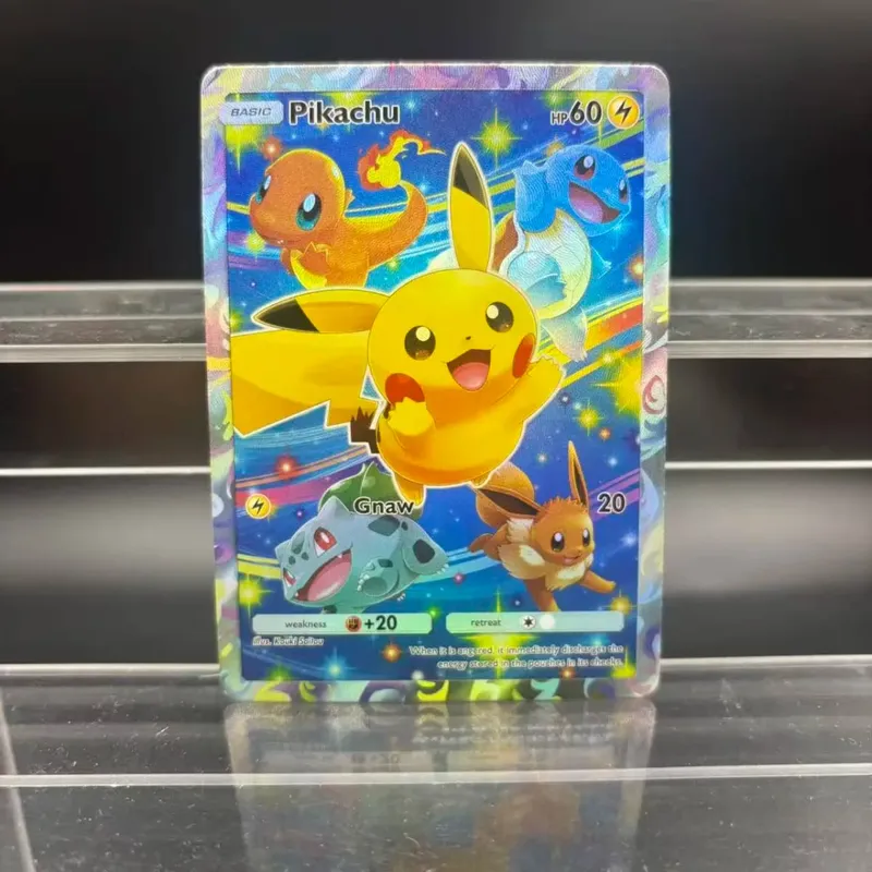 DIY POCKET Collection Cards Blastoise Self Made Single Card Classic Game Anime Card Gift Toy