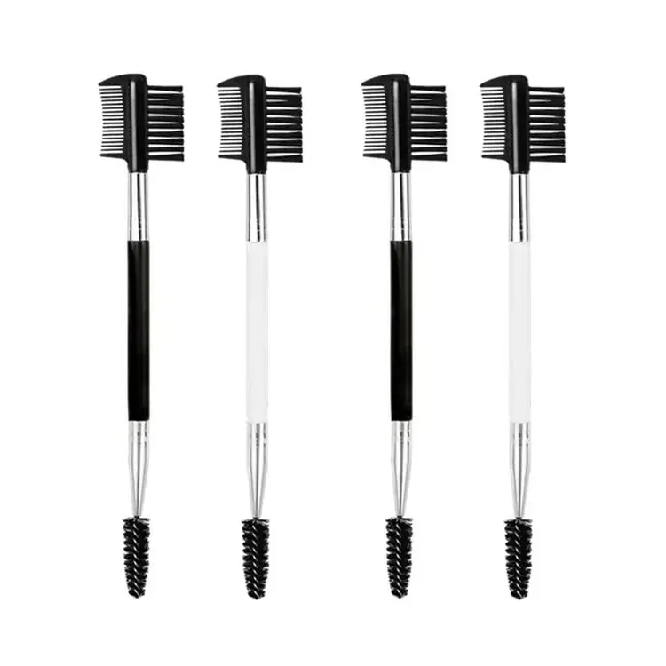 3/10 PC 1PC Double Ended Eyebrow Comb Brush Beauty Makeup Brushes Eyelash Applicator Professional Make Up Tool