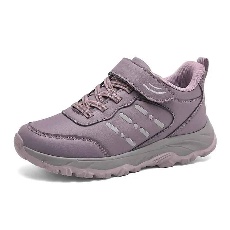 Men's Sneakers Waterproof Comfortable Durable Walking Shoes Classic Solid Color Outdoor Camping Casual Shoes Chunky Sneakers — image 8