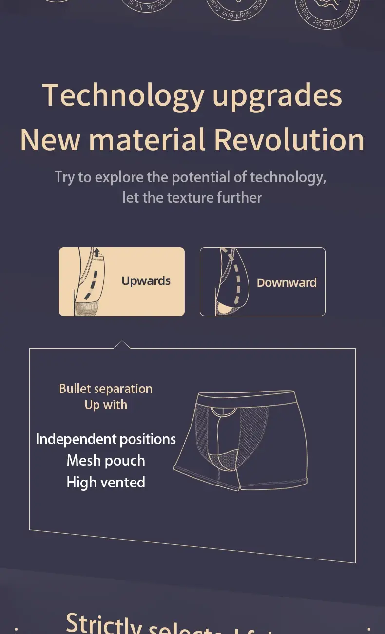 Jingsuogun Elastische Scheiding Ondergoed Mannen Scrotum Ondersteuning Ader Ondergoed Ijs Zijde Pouch Spataderen Boxer Britse Joggingbroek — image 16