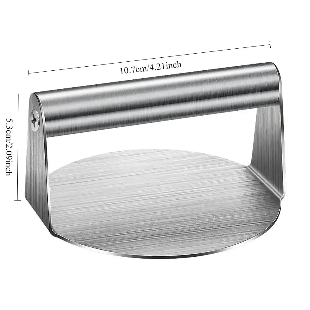 1pc Stainless Steel Hamburg Meat Press Hamburger Press Kitchen Gadgets Meat Pie Make Kitchen Accessories Cooking Accessories