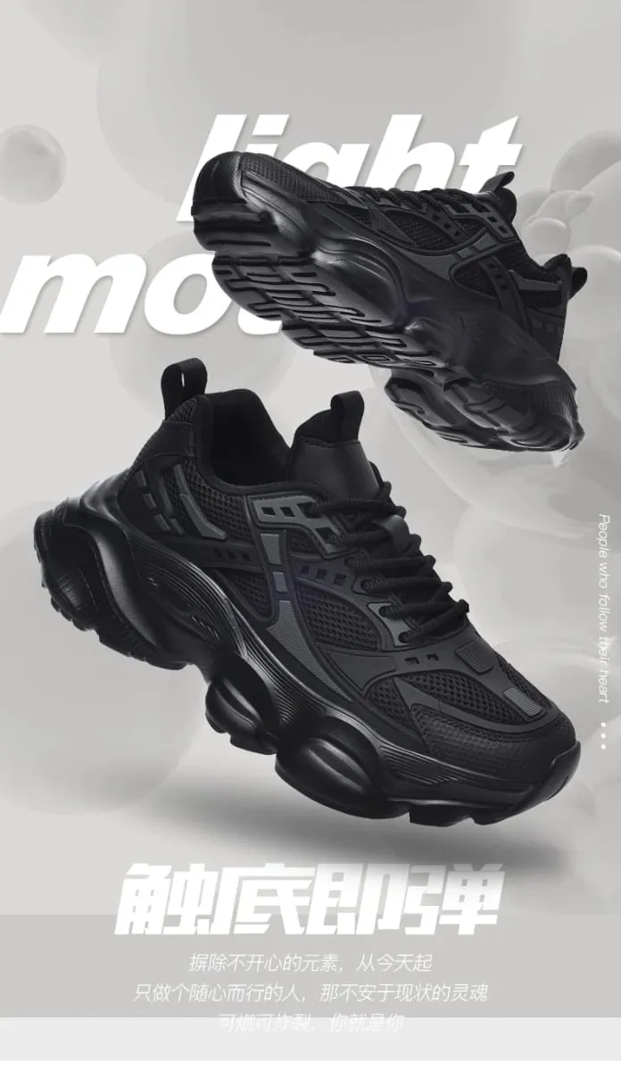 High Quality Walking Sneakers Men Large Size 48 Athletic Running Shoes For Men Black Platform Casual Basletball Sneakers Cool — image 9