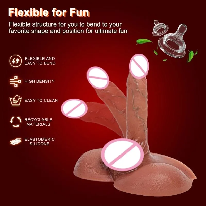 Dildo for Women Automatic Thrusting Vibration Cushion Remote Control Licking Anal G-Spot Stimulation Sex Toys for Women Pleasure