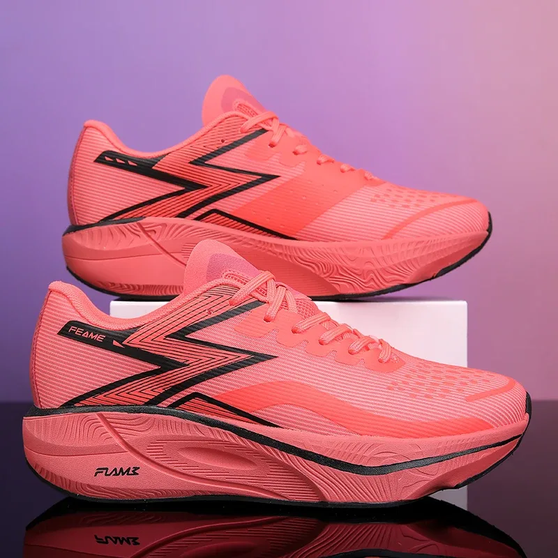 Men's Casual and Comfortable Solid Color Wear-Resistant Jogging Shoes Breathable and Easy-To-Wear Sports Shoes Non-Slip