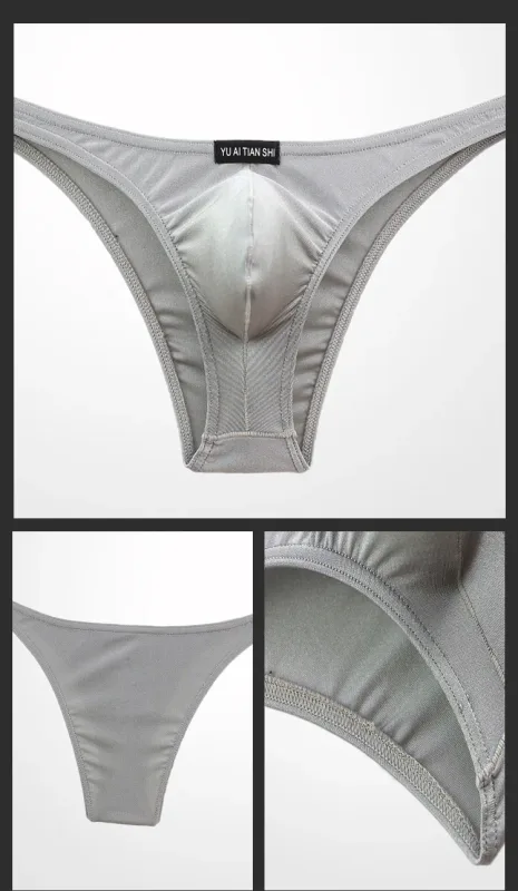 Cuecas masculinas sexy, cuecas masculinas de nylon fashion jockstrap mini cuecas biquíni cintura baixa brilhante jockstrap cueca