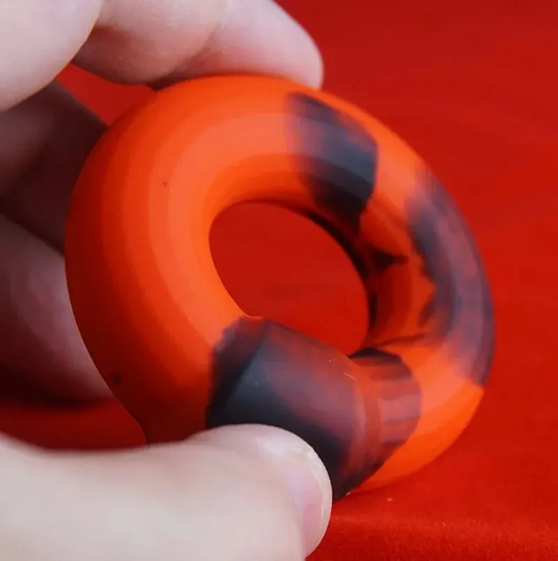 Delay Ejaculation Erection Penis Cock Ring Silicone Cockring Penisring Soft Ball Stretcher Stretching Sex Toys for Men — image 2