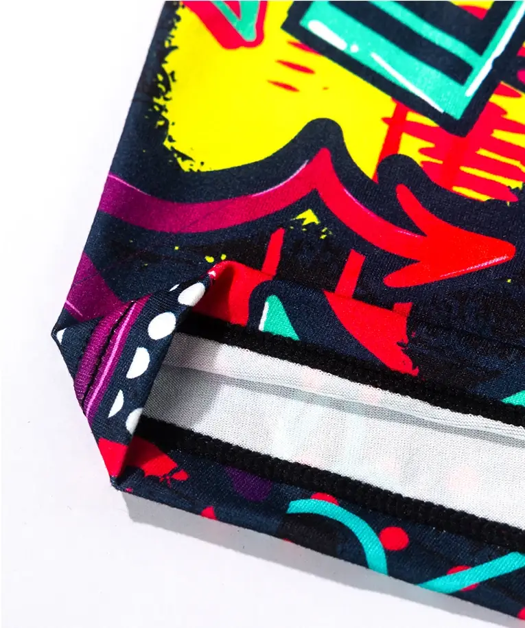 5-Pcs Men's Boxer Briefs Random Graffiti Print Trendy Christmas Pattern Underwear Comfortable Boxer Shorts
