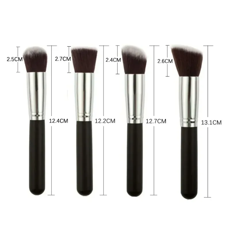 10PCS Makeup Brushes Set Professional Soft Bristles Eyeshadow Foundation Blending Brushes for Makeup Artists Pink White Black — image 5