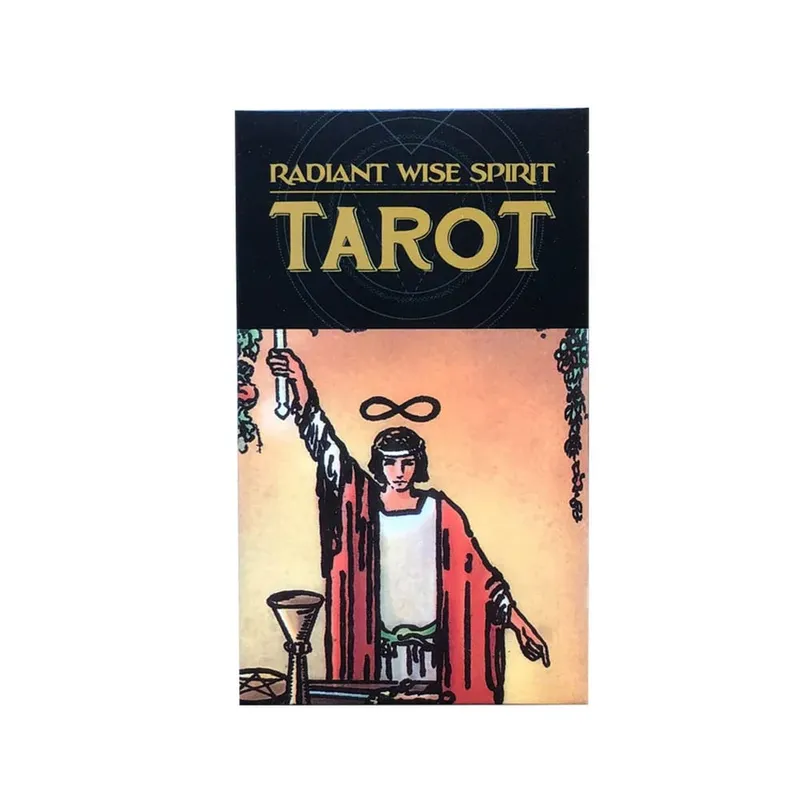 Rider Waite Tarot Card Divination Personal Use Tarot Deck Full English Spanish Version Oracles Deck for Girl Board Playing Game