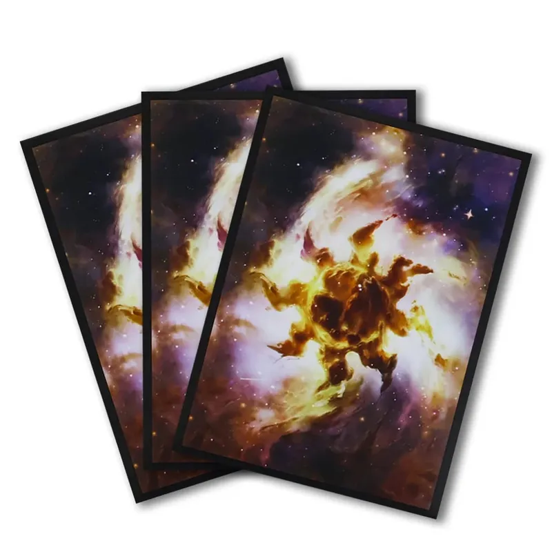 60PCS 66*91mm Art Card Sleeves Trading Card Protector Compatible with MGT/PTCG Top Loading Card Protector Best Gift — image 11
