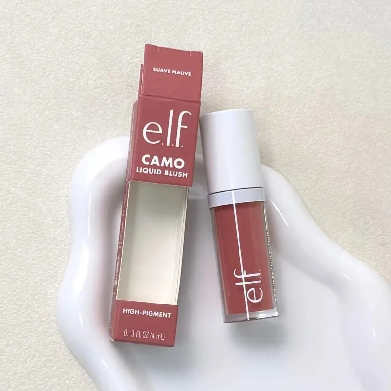 Elf Water Sensitive and Lightweight Texture Liquid Blush Moisturizing Pre Makeup Glimmer Cream Blusher Putty Blush Products — image 8