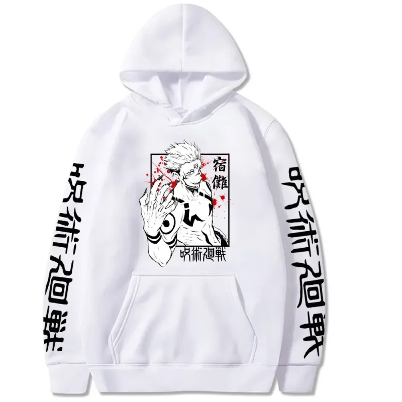 Ryomen Sukuna Hoodies Graphic Printing Sweatshirts for Fans Casual Long Sleeve Men/Women Clothing Sudaderas Hip Hop Hoody — image 5