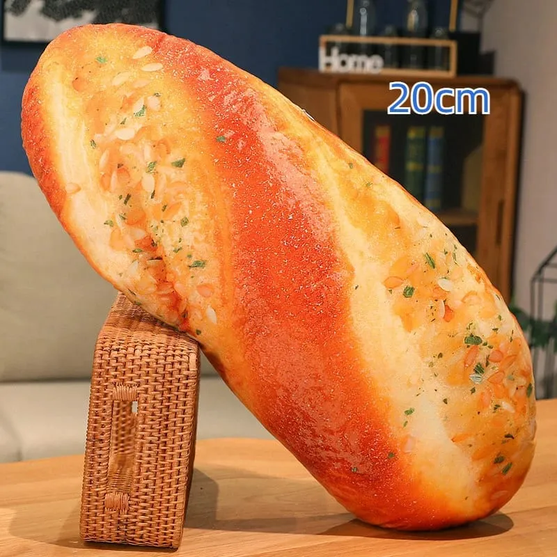 20/50cm Long Bread Pillow Stuffed Like Real Sesame S Cheese Denmark Toast Chopped Green Onion Sleeping Hug Support Leg Gift