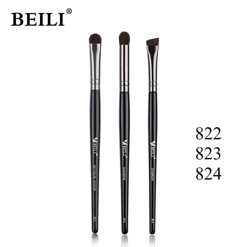 Eye Soft Bristle Eyeshadow Brushes 9-piece Set Eye Makeup Smudge Undercover Eyeliner Blade Eye Detail Small Makeup Brushes