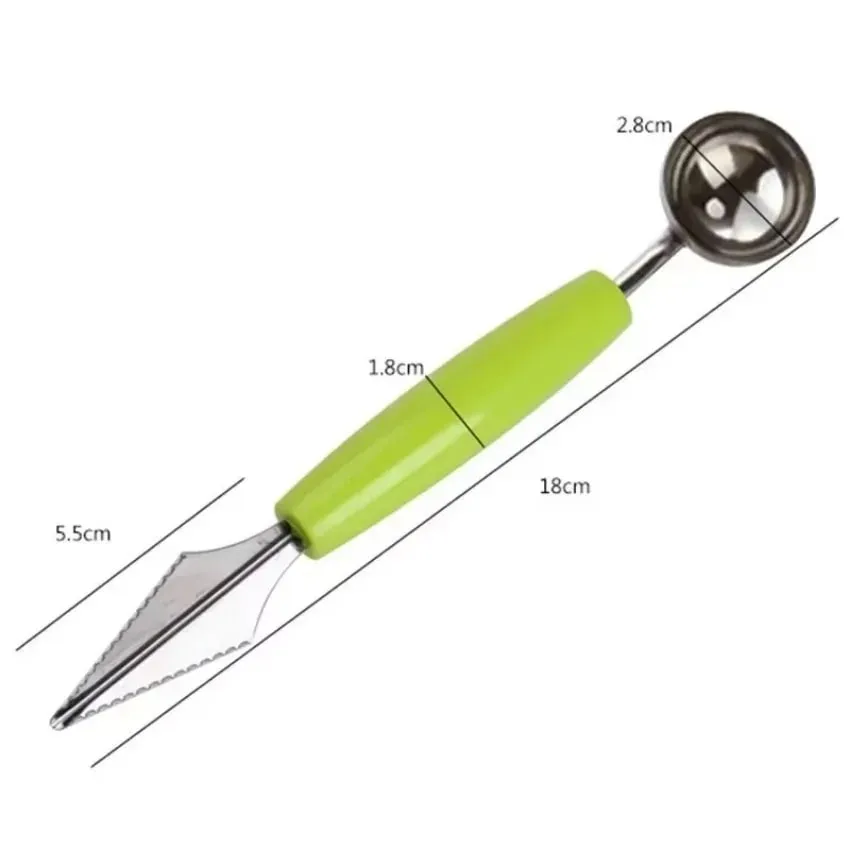 Cucina Verdura Carve Frutta Affettatrice Dispositivo Scoop Ballers Cutter Chop Gadget Gadget da cucina Gadget per la casa