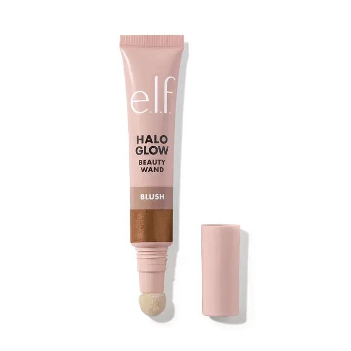 Elf Liquid Poreless Putty Primer Power Power Grip Matte Primer Dewy Setting Spray Halo Glow Liquid Filter & Blush Beauty Wand