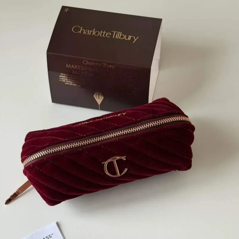 Charlotte Tilbury Matte Setting Pressed Powder 4 Colors Liquid Foundation Hollywood flawless filter CT Makeup Bag Gift Cosmetics