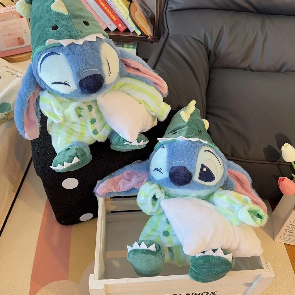 Boneka Mewah Kartun Stitch       , Sofa Kamar Tidur Bantal Lempar Hadiah Ulang Tahun Mainan Mewah Boneka Mainan Dekorasi Rumah Dekorasi Pesta