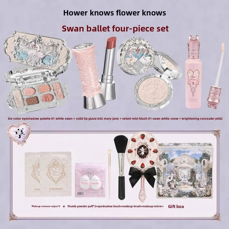 Flower Knows Knight Unicorn Treasure Chest Set
