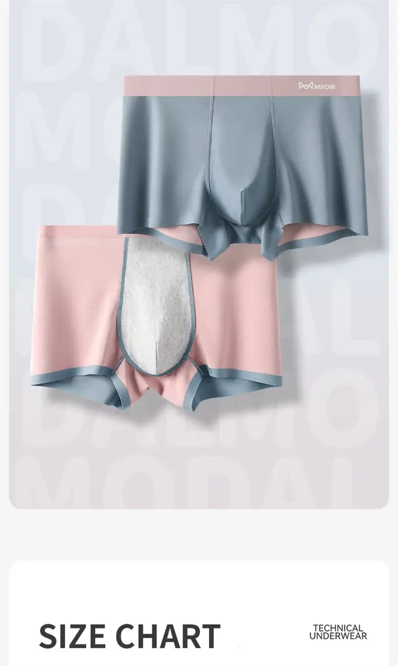 MiiOW 3Pcs Nylon Breathable Men's Panties Seamless Drying Men Underwear Cotton Antibacterial Crotch Man Boxers Mens Underpants — image 12